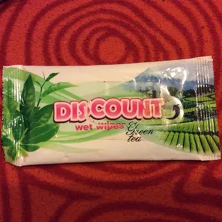 Discount Green Tea Wet Wipes 15pcs 47g — photo 3