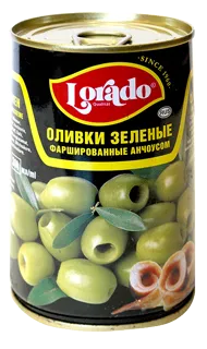 Lorado Olives 314ml Can with Anchovies — photo 4