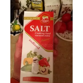 Ekstra Golden Bison iodized salt 500g — photo 2