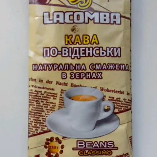 Coffee Lacomba Classimo Viennese style natural roasted ground 100g — photo 2