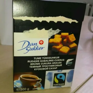 Dark Cane Sugar Cubes 500 g — photo 3