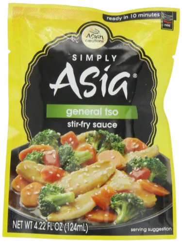 Simply Asia Соус для смаження Цо, 4,22 унції (6 шт.)
