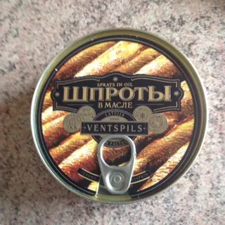 Ventspyls Sprats in Oil 240g No.3 (canned) — photo 3