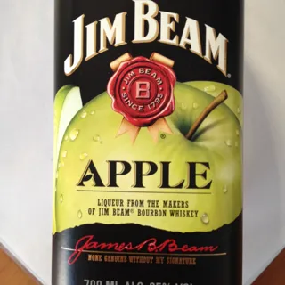 Jim Beam Apple Whiskey 35% glass bottle 0.7L — photo 3