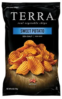 TERRA Sweet Potato Chips, Sea Salt, 6 oz (12 pack) — photo 3