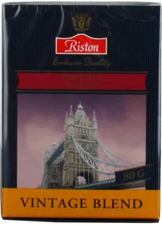 Riston Vintage Blend Ceylon Black Leave Tea 80g Sri Lanka — photo 6