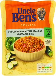 Uncle Bens Wholegrain Special and Mediterranean Vegetable Microwave Rice — photo 7
