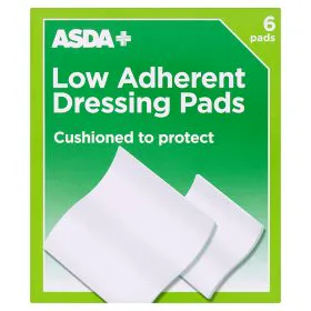Asda Пластирі для ран низької адгезії 6 шт