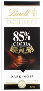 Lindt Excellence Swiss Dark Chocolate 85% 100g — photo 3