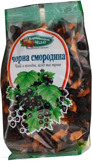 Black Currant Tea Karpatskyi Chai 100g — photo 2