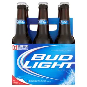Bud Light 6х330 мл пляшок