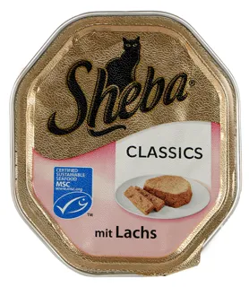 Sheba Classics Wet Cat Food Salmon Pate 85g — photo 5