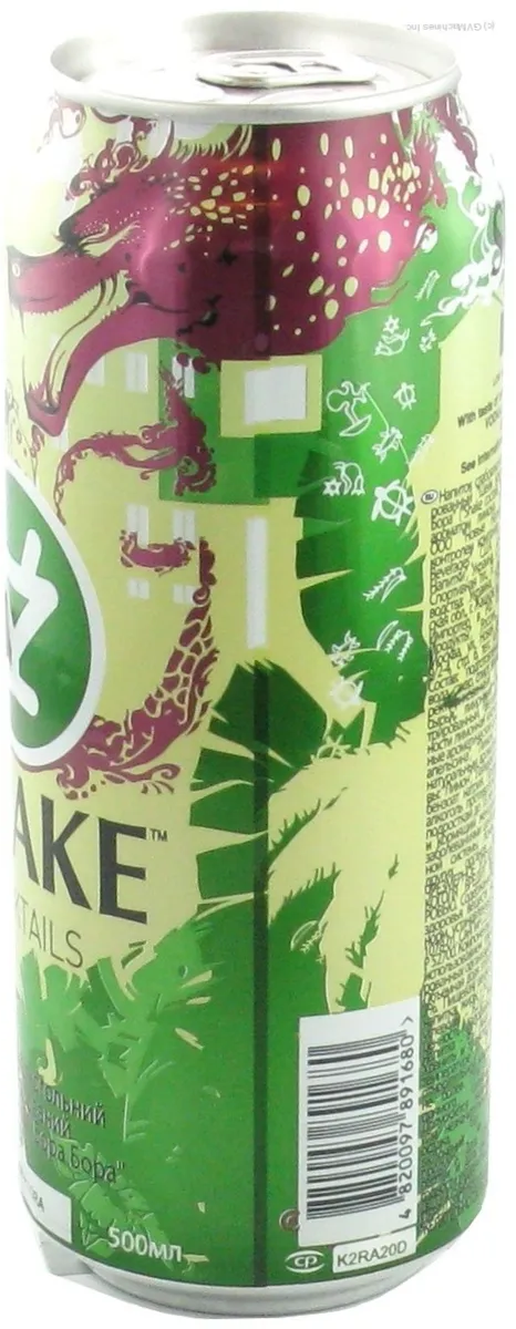 Shake Cocktails Bora Bora 7% Alcoholic Drink 0.5L Can