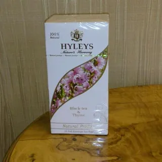 Hyleys Nature Harmony Black Tea with Thyme 25x1.5g — photo 2