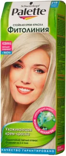 Schwarzkopf Palette Phytolino Hair Dye Cold Blonde Tone 219 Pack — photo 4