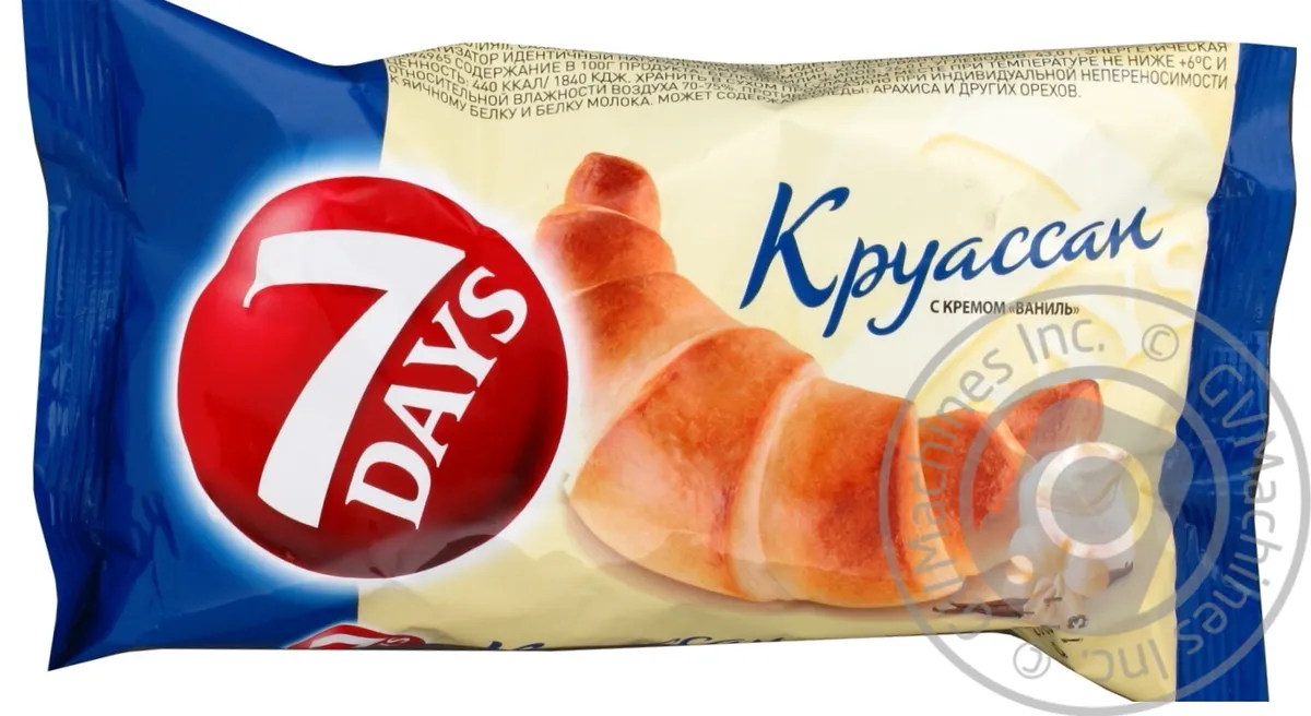 Круасан 7 Days Chipicao Midi ваніль 60г