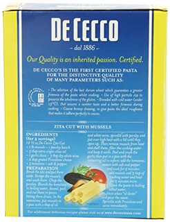 De Cecco Ziti Cut Pasta, 16 oz (5 Pack) — photo 6