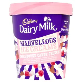 Cadburys Чудові творіння ЕКСПОЦЕНТР цукерки Хрускіт Морозиво