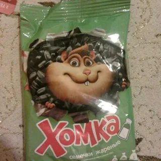 Semki Khomka roasted salted sunflower seeds 100g — photo 3
