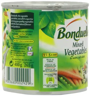 Bonduelle Macedonian Vegetable Mix 425ml — photo 13