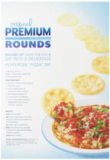 Premium Round Original Salted Crackers, 10 oz (pack of 6) — photo 6