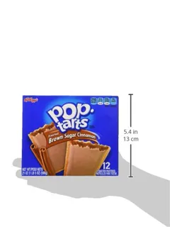 Kellogg's Pop-Tarts Frosted Brown Sugar Cinnamon Toaster Pastries, 12-Count — photo 2