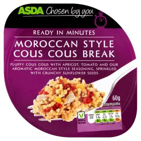 Asda Chosen By You Moroccan Style Couscous Ready in Minutes
