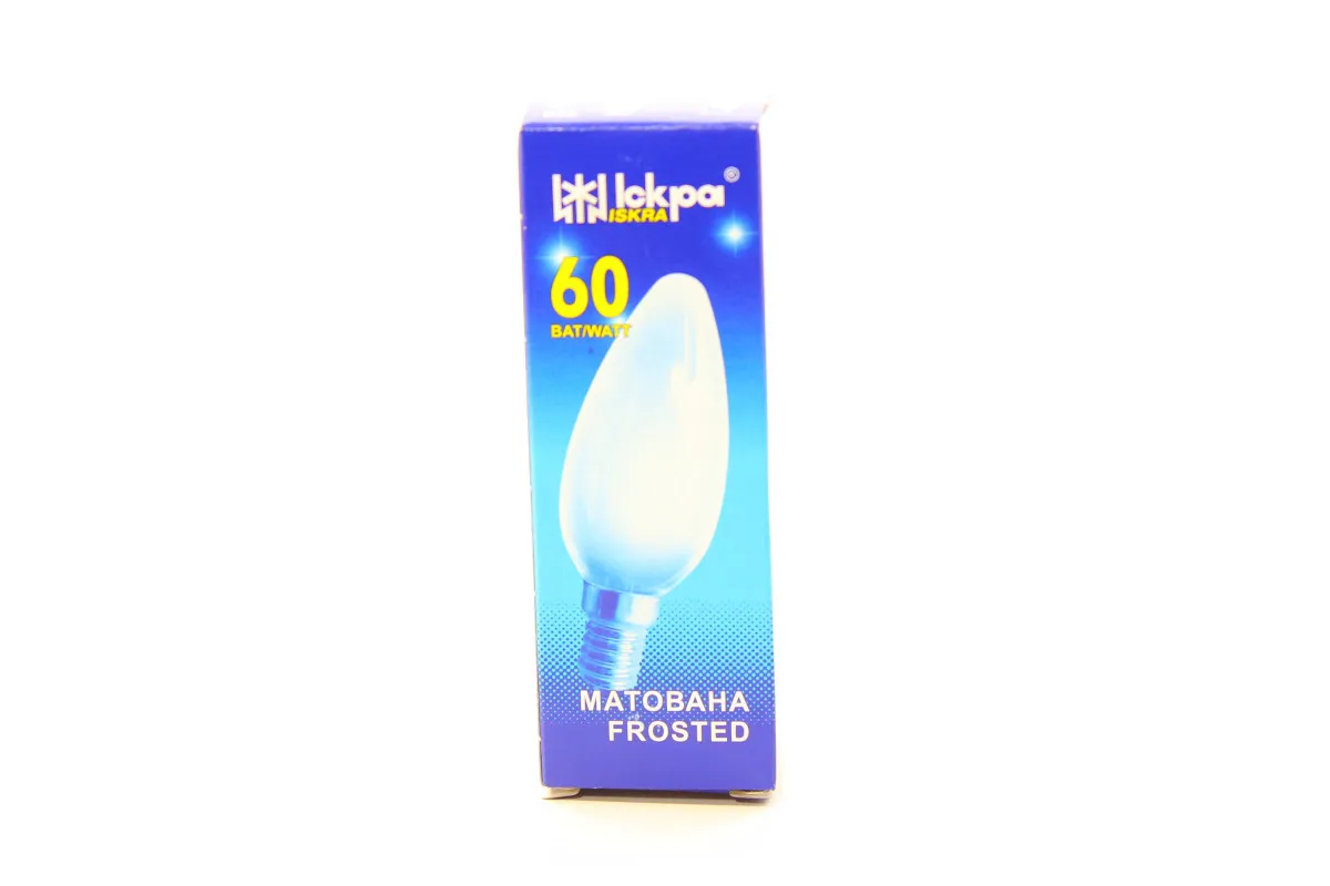 Iskra Candle Lamp DSMT 220-230 60W E14