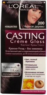 Loreal Casting Hair Dye 200 Blackwood — photo 6