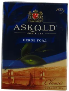 Askold Pekoe Gold Ceylon Black Tea Loose Leaf 100g — photo 8