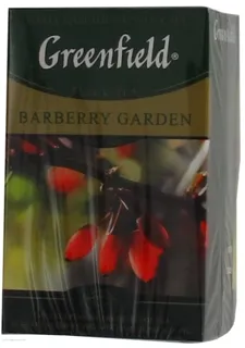 Greenfield Barberry Garden Black Tea with Berries and Barberry Aroma 100g — photo 2