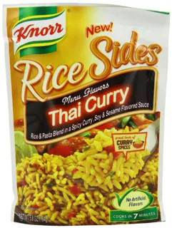 Knorr Asian Sides Variety Bundle (6 pack): 2-Pack Chicken Fried Rice 5.7 oz + 2-Pack Teriyaki Rice 5.4 oz + 2-Pack Thai Curry Rice 5.8 oz — photo 4