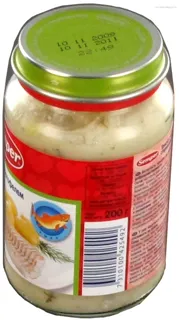 Semper Cod and Potato Puree for Children 12+ Months Glass Jar 200g — photo 2