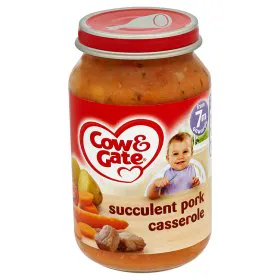 Cow & Gate 7 місяців+ соковита свинина в каструлі