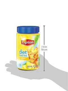 Lipton Ice Tea Mix, Diet Lemon 15 Qt — photo 3