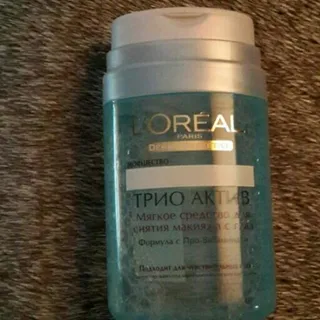 Засіб для зняття макіяжу з очей Loreal Dermo Expertise Тріо Актив 125 мл — фото 7