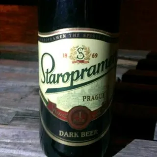 Staropramen Dark Pasteurized Beer Glass Bottle 3.6% 500ml — photo 2