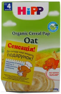 Hipp Organic Dairy-Free Baby Oat Porridge from 4 Months 200g — photo 4