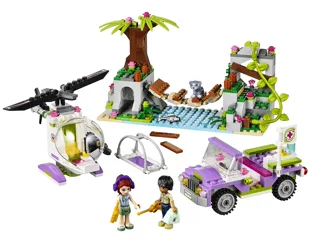 Lego Friends Jungle Bridge Rescue for Kids 7-12 Years 365 Pieces — photo 2