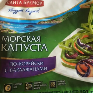Santa Bremor Korean-style Seaweed with Mushrooms 150g — photo 2