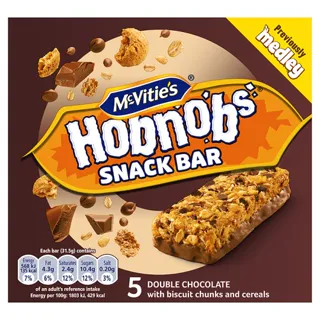 Батончик 5 Hobnobs Подвійний шоколад McVitie's — фото 2