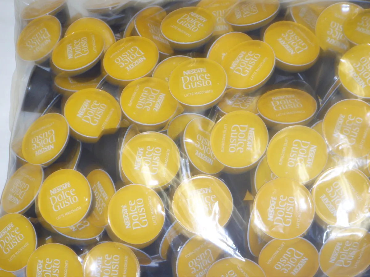 Nescafe Dolce Gusto Latte Macchiato Coffee Beans Only (50 Beans) No Milk Pods Batch2104