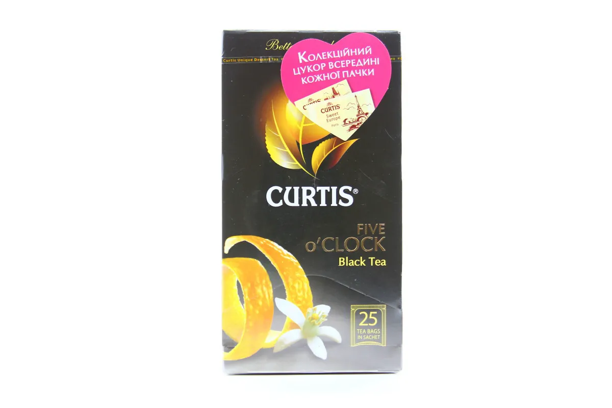 Curtis Five O'clock Ceylon Black Tea Flavored 2g*25pcs 50g