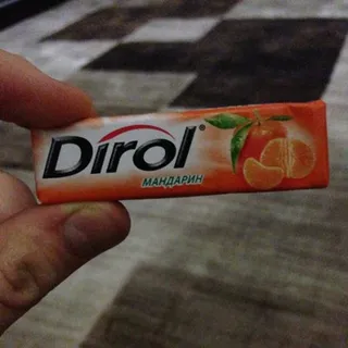 Dirol Mandarin Chewing Gum 13.6g — photo 3