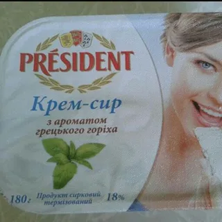 President Curd Cream Cheese 18% 200g — photo 2
