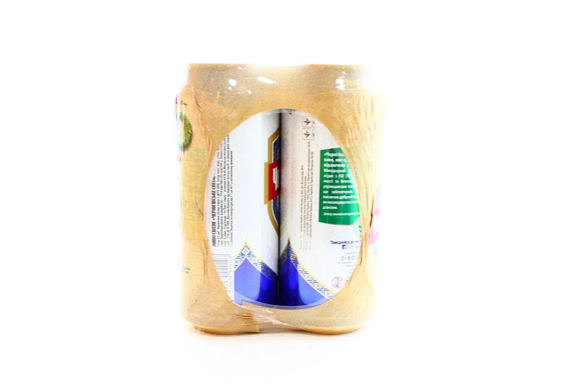 Chernihivske Light Beer 4.6% 4x0.5L cans