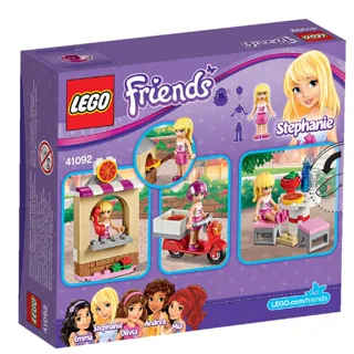 Lego Friends Stephanie's Pizzeria 87 Pieces for Kids 5-12 Years — photo 3