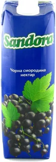 Sandora Black Currant Nectar Pasteurized 1L — photo 2