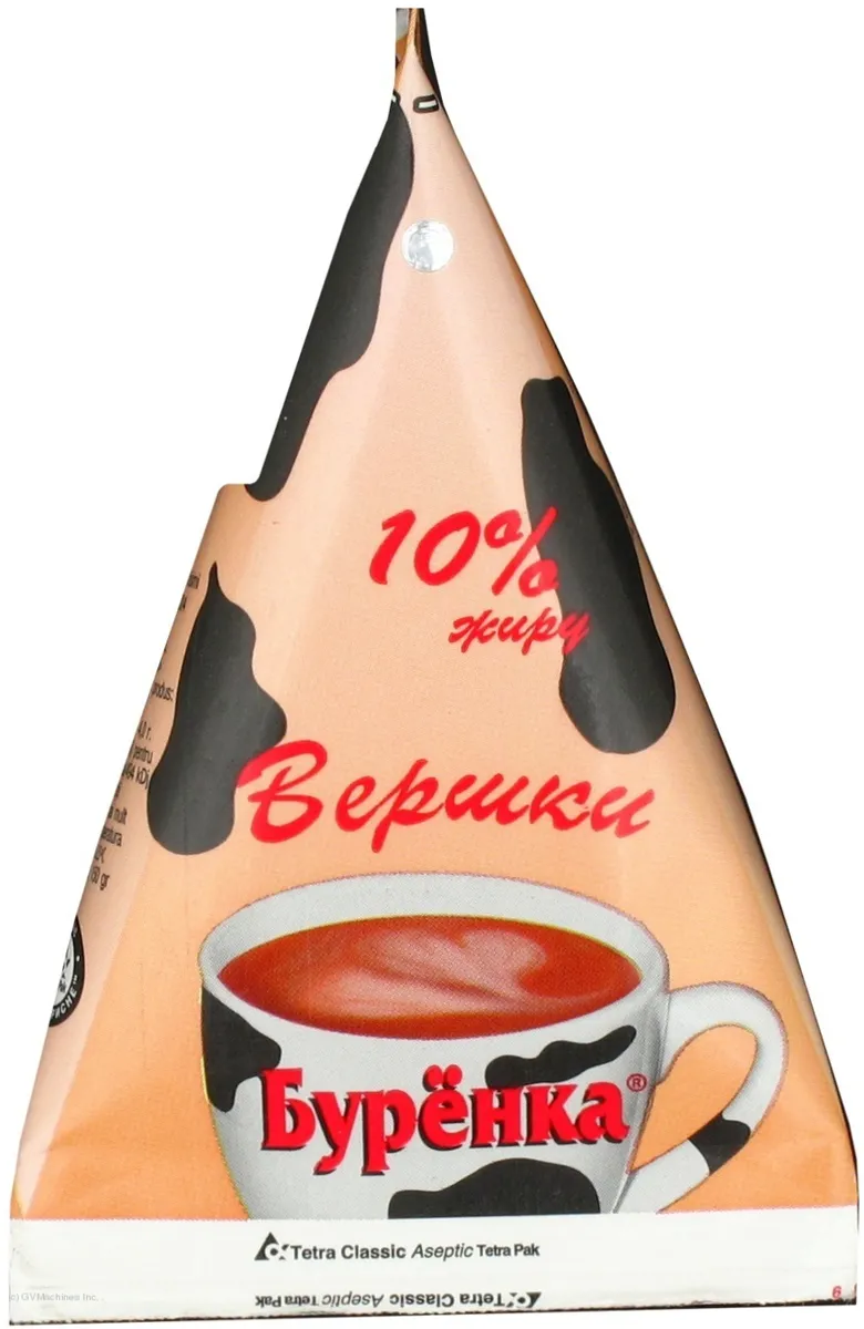 Burenka Cream 10% 200g Tetra Pak
