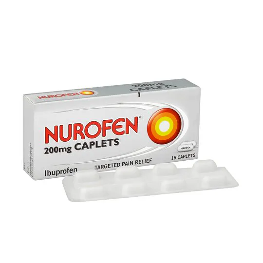 Nurofen Ibuprofen Pain Caplets 16